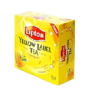 Trà Lipton Nhãn Vàng (100 túi/Hộp)